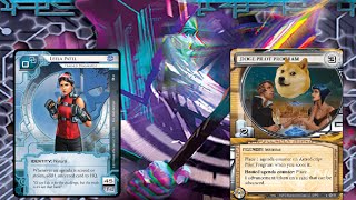 Android Netrunner: Switchblade Leela vs. Astrotrain