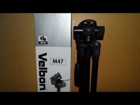 Velbon M47, řada M Series - unboxing a test
