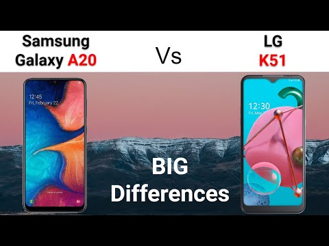 Samsung Galaxy A20 vs LG K51 - Spec Comparison