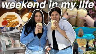 WEEKEND IN MY LIFE | shopping, farmers market, chit chats  &amp; more