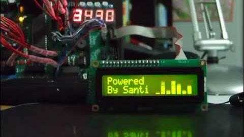 Analog Bar-Graph with 16x2 LCD Character (The Power of CGRAM)