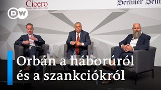 Orbán Viktor Berlinben az ukrajnai háborúról: Biden túl messze ment, Merkellel nem lenne háború