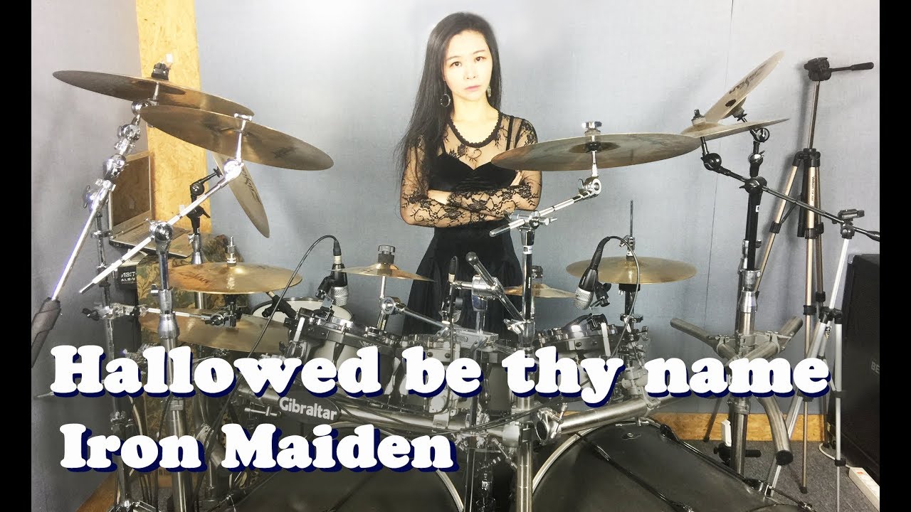Iron Maiden   Hallowed be thy name drum cover by Ami Kim  26
