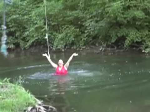 Rope swing gone bad