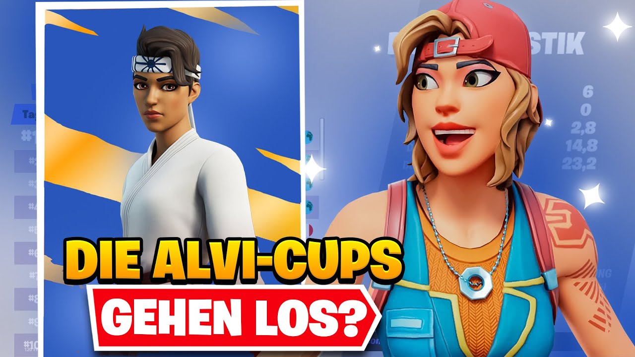 DIE ALVI-CUPS GEHEN LOS? 🥳 - (ALVI FORTNITE CUSTOM GAMES) - YouTube