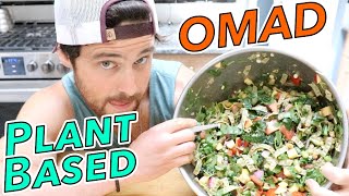 PLANT-BASED OMAD | A Day of Early Intermittent Fasting