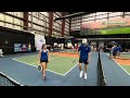 College Mixed Doubles Pickleball Rutgers vs U. of Delaware
