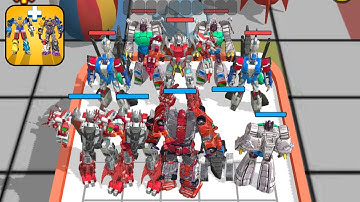 Superhero Robot Merge Master - Max Level Gameplay Android,ios