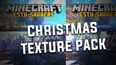 ULTRA REALISTIC SHADER + CHRISTMAIS TEXTURE FOR MCPE IT