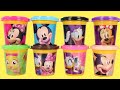 Aprendiendo Los Colores con Minnie Mouse Bow Toons Play doh in su Casa con Mickey y Daisy