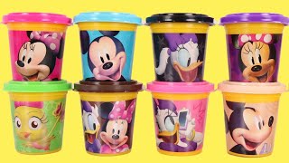 Aprendiendo Los Colores con Minnie Mouse Bow Toons Play doh in su Casa con Mickey y Daisy