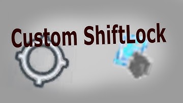 Roblox Studio:How to custom ShiftLock!