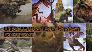 13 Scary Prehistoric Animals for Halloween