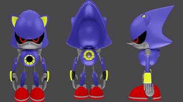 Metal Sonic - 3D MODEL [ Sonic The Hedgehog ]