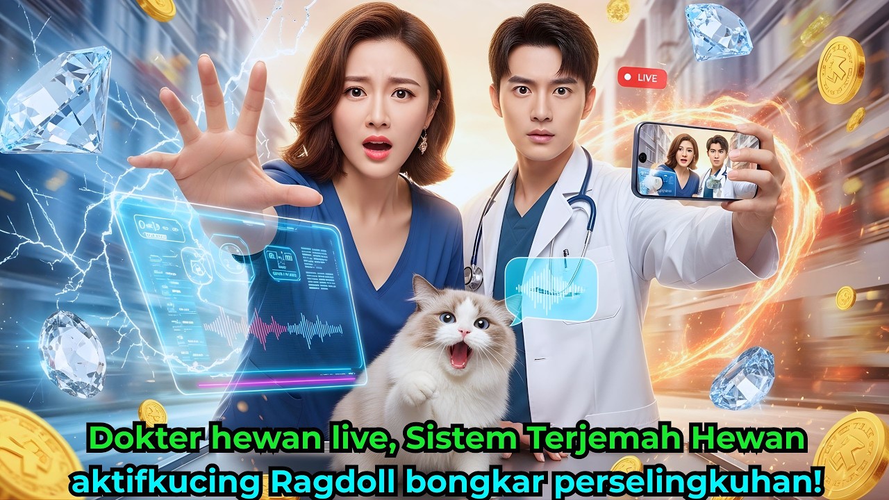 Dokter hewan live, Sistem Terjemah Hewan aktif—kucing Ragdoll bongkar perselingkuhan!
