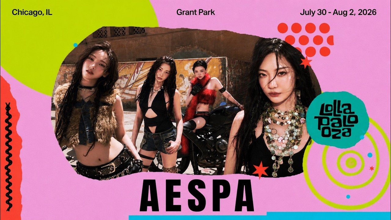 aespa 에스파 -  FULL performance | Lollapalooza Chicago 2026