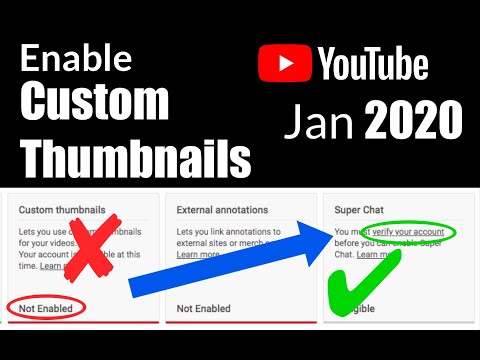 How to Enable Custom Thumbnails on  2023