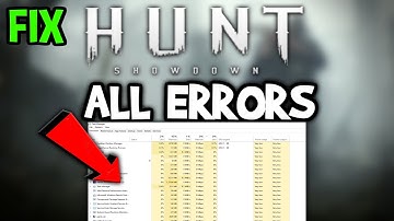 Hunt Showdown  – How to Fix All Errors – Complete Tutorial