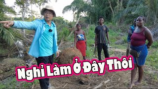 Giải Tán vợ chồng Tám khỏi mảnh đất hiện tại|| 2Q vlogs Cuộc Sống Châu Phi