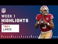 Trey Lance EVERY play in NFL Debut! | Preseason Week 1 2021 NFL Game Highlights