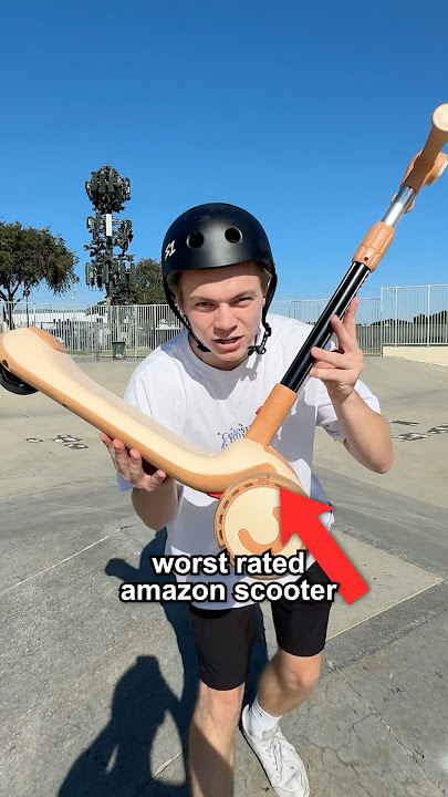 worst rated scooter VS skatepark 😬