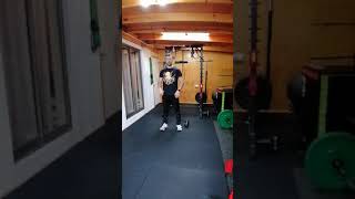 Push press con db 1 y 2 brazos