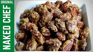 Christmas roasted CANDIED ALMONDS | How to make recipe