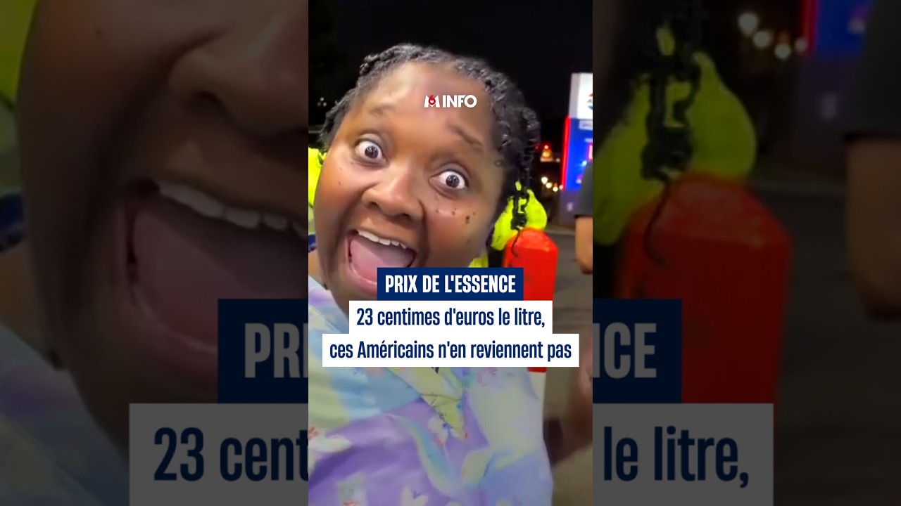 Prix de l'essence : 23 centimes d'euros le litre, ces Américains n'en reviennent pas