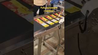 Fully automatic conveyor.....no manpower needed for Batch coding