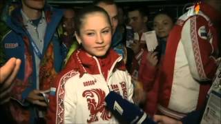 Best interview of Yulia Lipnitskaya ;)