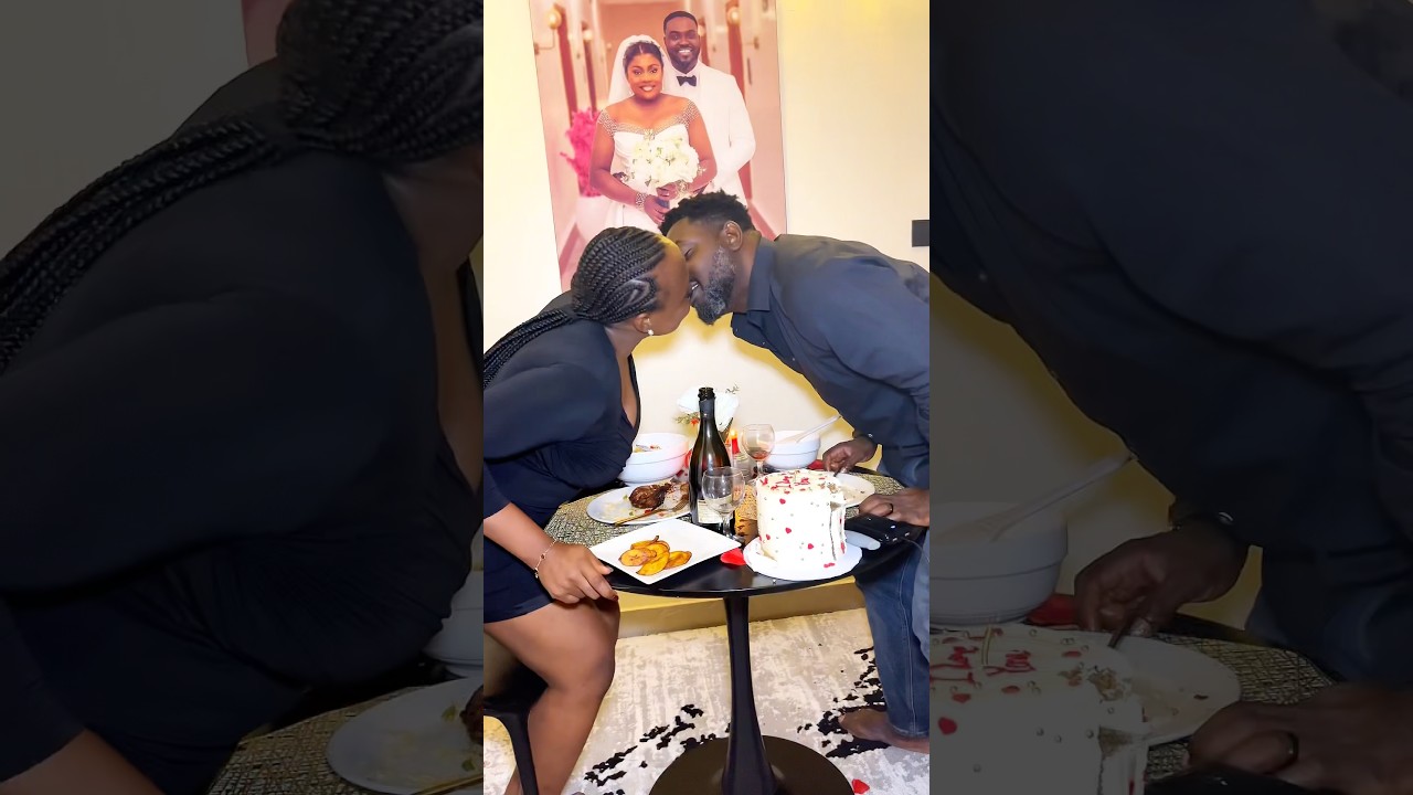 Romantic Birthday Dinner at Home #diydinnersetup