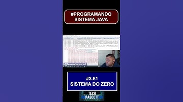 #3.61 Programando Sistema do ZERO com Java - JSP - HTML - CSS - Mysql #coding #livecode #java