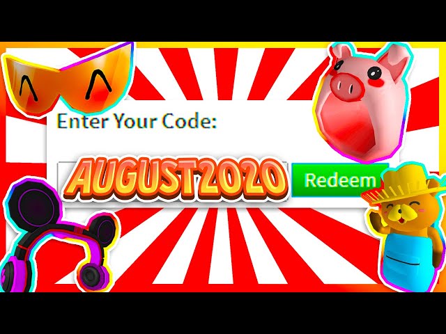 AUGUST 2020* ALL NEW PROMOCODES IN ROBLOX (WORKING) 