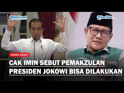 PANAS! Muhaimin Iskandar Sebut Pemakzulan Jokowi Bisa Dilakukan Jika Ada Usulan dari Fraksi di DPR