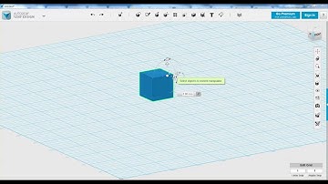 123D Design - Moving, Rotating, and Scaling with Transform