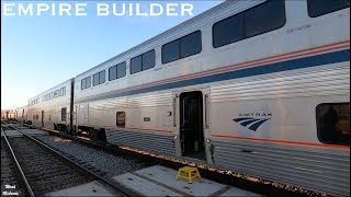 Amtrak Empire Builder - 46 Hours! Seattle to Chicago - 6.5 hours late so free Swissotel in Chicago