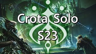 Crota Solo S23 Finisher Glitch / Yeet (Normal) Destiny 2