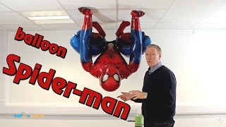 How to Inflate a huge Spider-man Airwalker Balloon