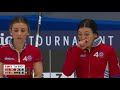 Draw 3 - 2021 Scotties Tournament of Hearts - Homan (ON) vs. Peterson (WC3)