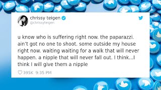 Chrissy Teigen Is The Unofficial Queen Of Twitter | Daily Fun.