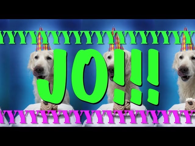 HAPPY BIRTHDAY JO! - EPIC Happy Birthday Song