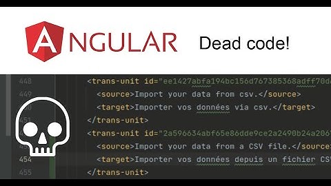 Avoid dead translation units in Angular.