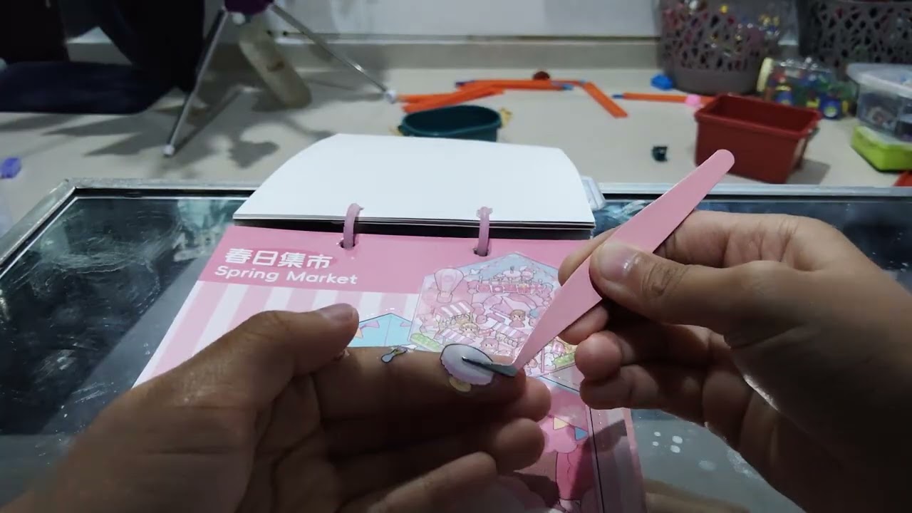 DIY sticker book page 7