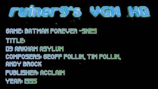Batman Forever -SNES OST 03 Arkham Asylum