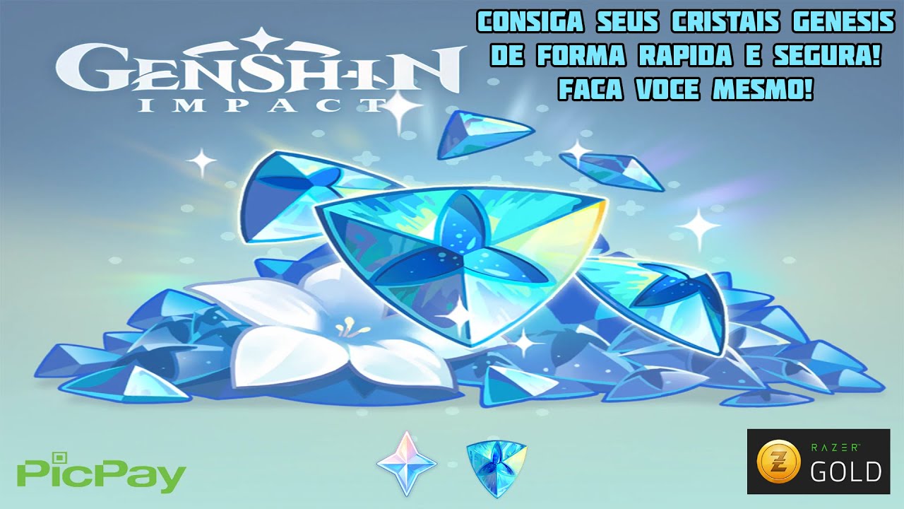 Como comprar Cristais Gênesis para Genshin Impact no Android? - Trivia PW