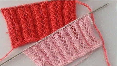 Beautiful 4 Rows Repeat Pattern For Ladies Cardigan/Sweater