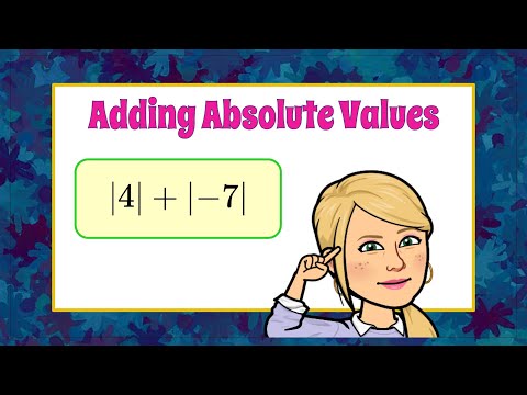 Evaluate an Absolute Value Expression | 7.NS.A.1 💚💙