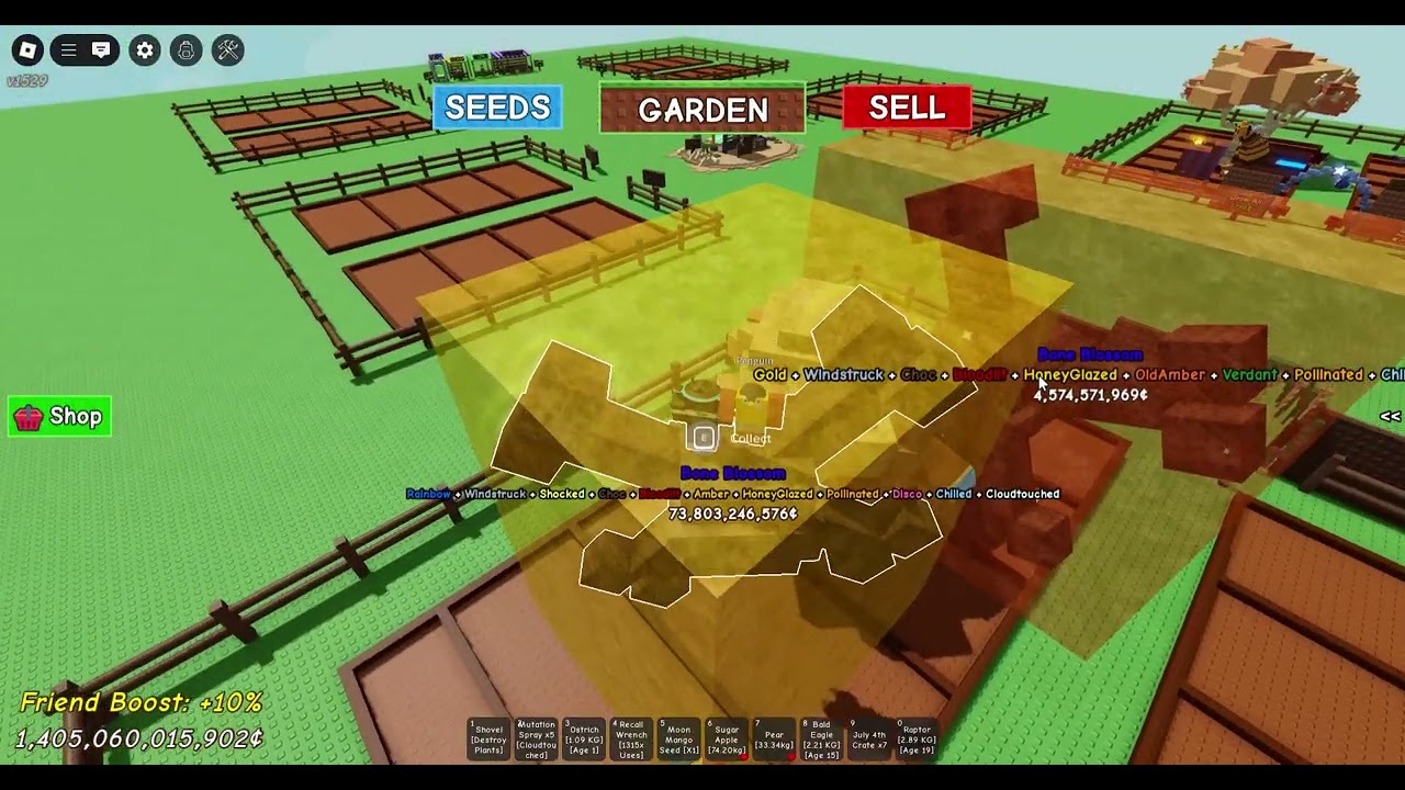 80 BILLION MONEY GIVEAWAY IN GROW A GARDEN.