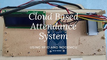 IOT based RFID Attendance System | Prototype Model
