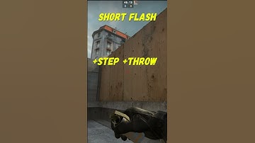 One Of The Best Short Flash On Overpass CSGO #shorts